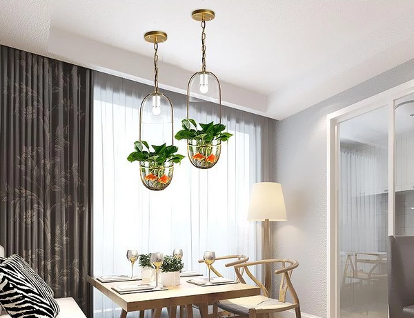 hanging plant pendant light Lileas