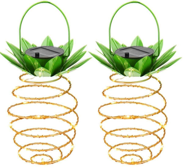 pineapple plant light Pineapple LED Hanging Garden Light – Warmly
