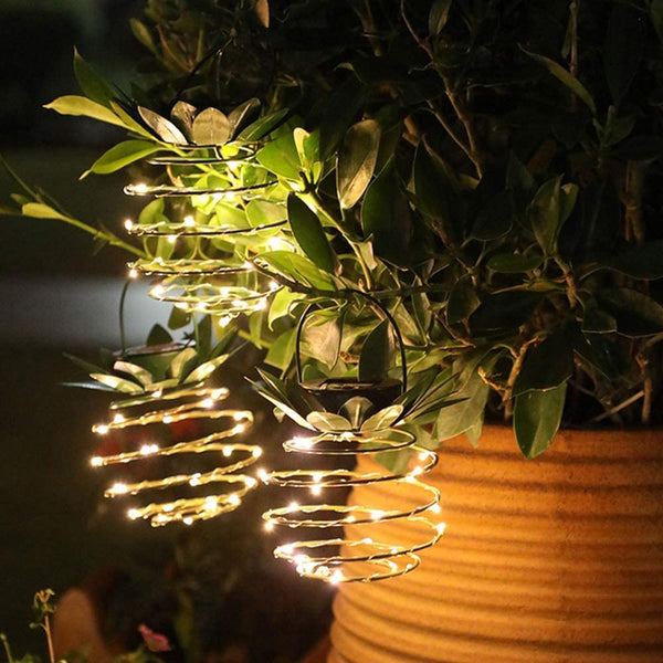 pineapple plant light Pineapple LED Hanging Garden Light – Warmly