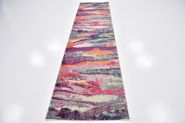 Zackery - Color Splash Faded Multi-Color Rug