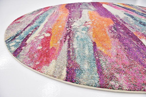 Zackery - Color Splash Faded Multi-Color Rug