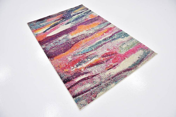 Zackery - Color Splash Faded Multi-Color Rug