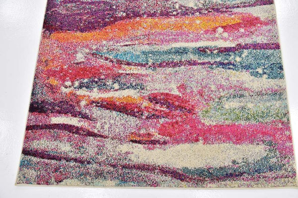 Zackery - Color Splash Faded Multi-Color Rug