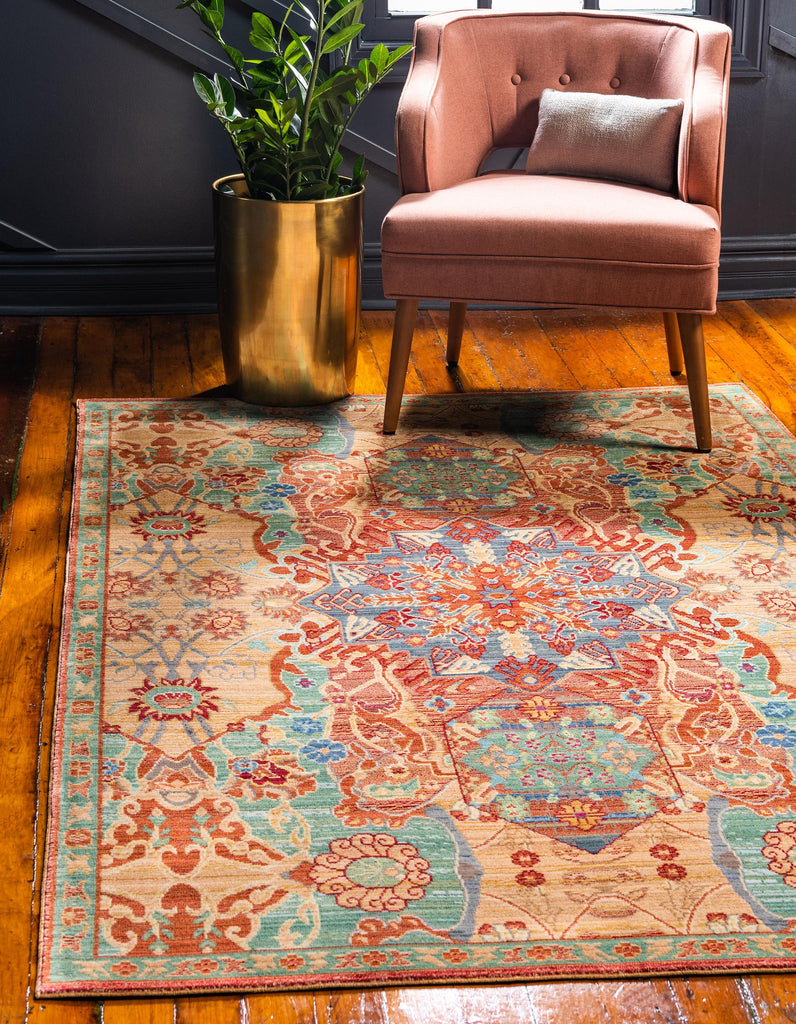 Kael - Bold Pattern Area Rug – Warmly