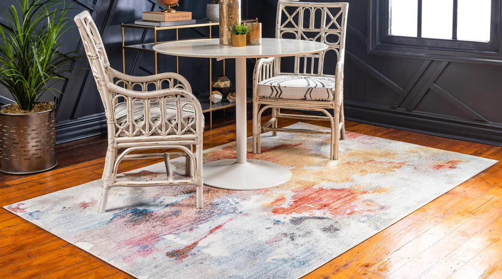 Alfred - Modern Color Splash Rug – Warmly