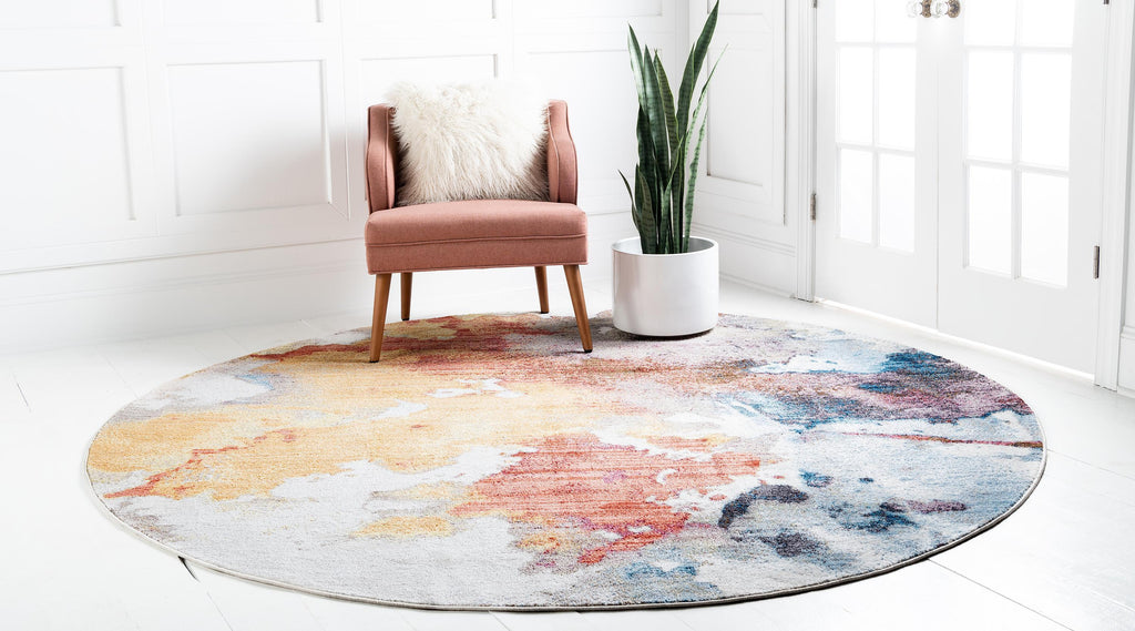 Alfred - Modern Color Splash Rug – Warmly