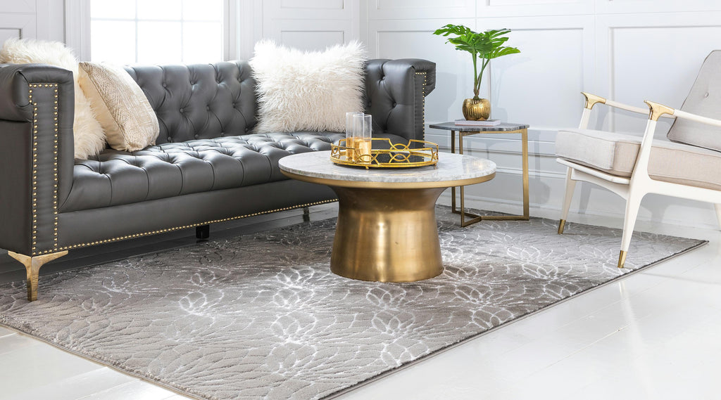 Ellison - Lotus Flower Pattern Luxury Rug – Warmly