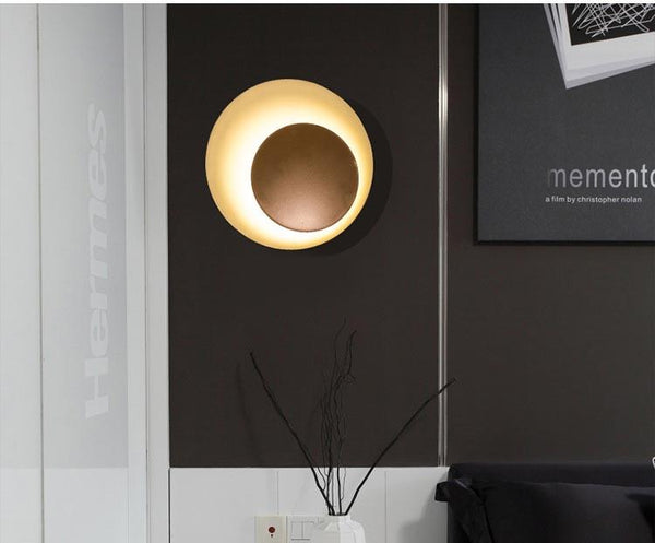 Grais - Modern Nordic Macaroon Moon LED Wall Lamp