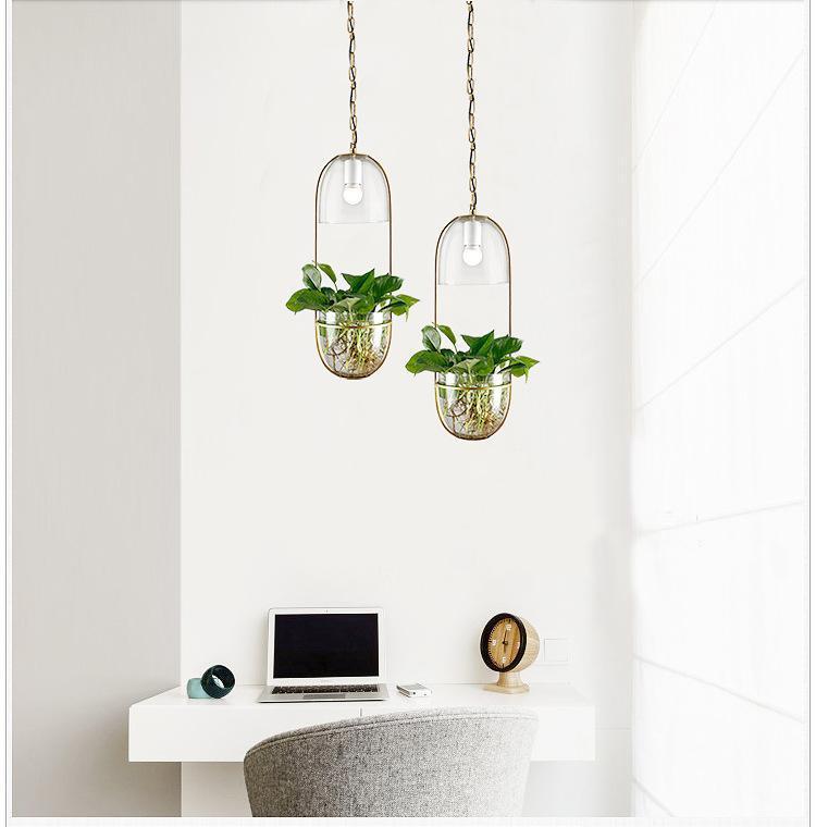 Lileas - Modern Hanging Planter Lamp – Warmly