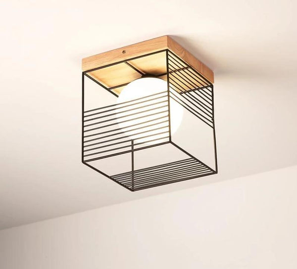 Escher - Vintage Cage Ceiling Lights