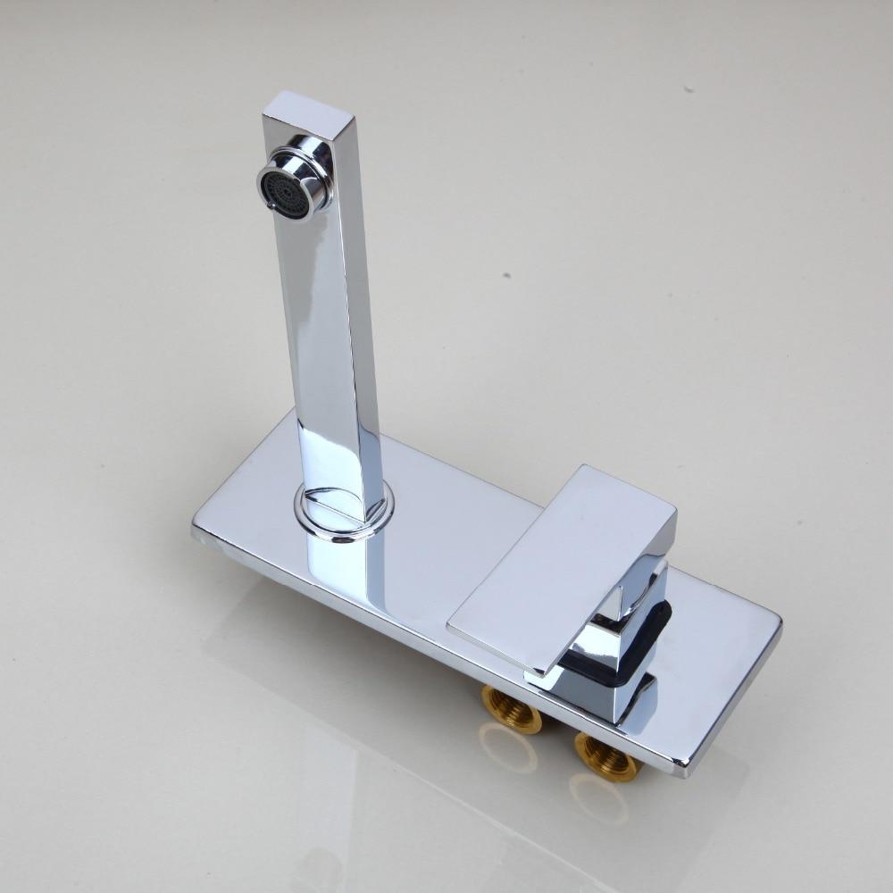 Laney - Wall Mounted Brass Nozzle Bathroom Faucet – Warmly