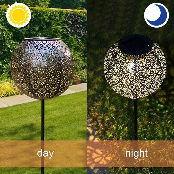 Jamila - Solar Garden Shadow Cast Lantern