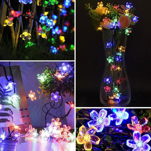 LED String Cherry Blossom Flowers – Warmly