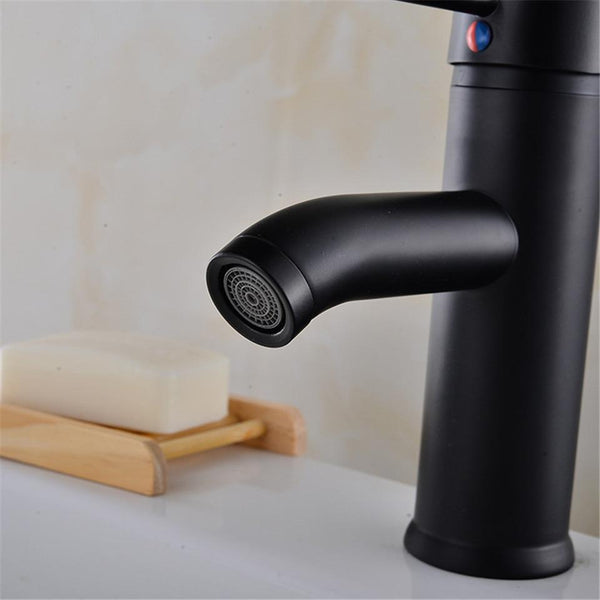 Black Matte Finish Stainless Steel Faucet