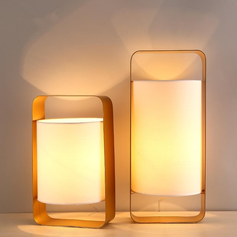 Nate - Modern Frame Floating Lantern Desk Lamp – Warmly
