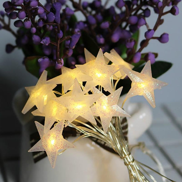 Kintana - Star Shape Fairy Lights – Warmly