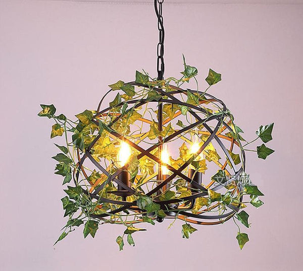 Emory - Vintage Industrial Bird Cage Hanging Lamp – Warmly