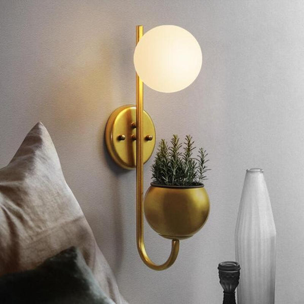 Hiram - Modern Nordic Planter Lamp