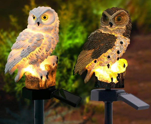 Owl LED Garden Light