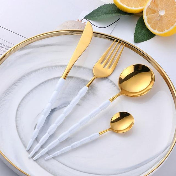 Grecia - Luxury Unique Handle Cutlery Set